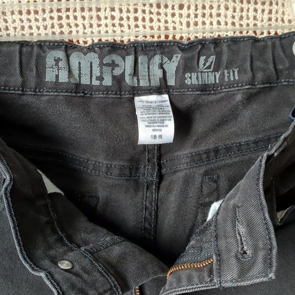 Amplify Boys jeans skinny fit size 16; adjustable waist - Picture 4 of 6